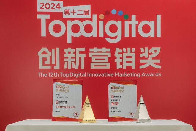 新潮传媒成功斩获2024第十二届TopDigital创新营销奖！(图3)