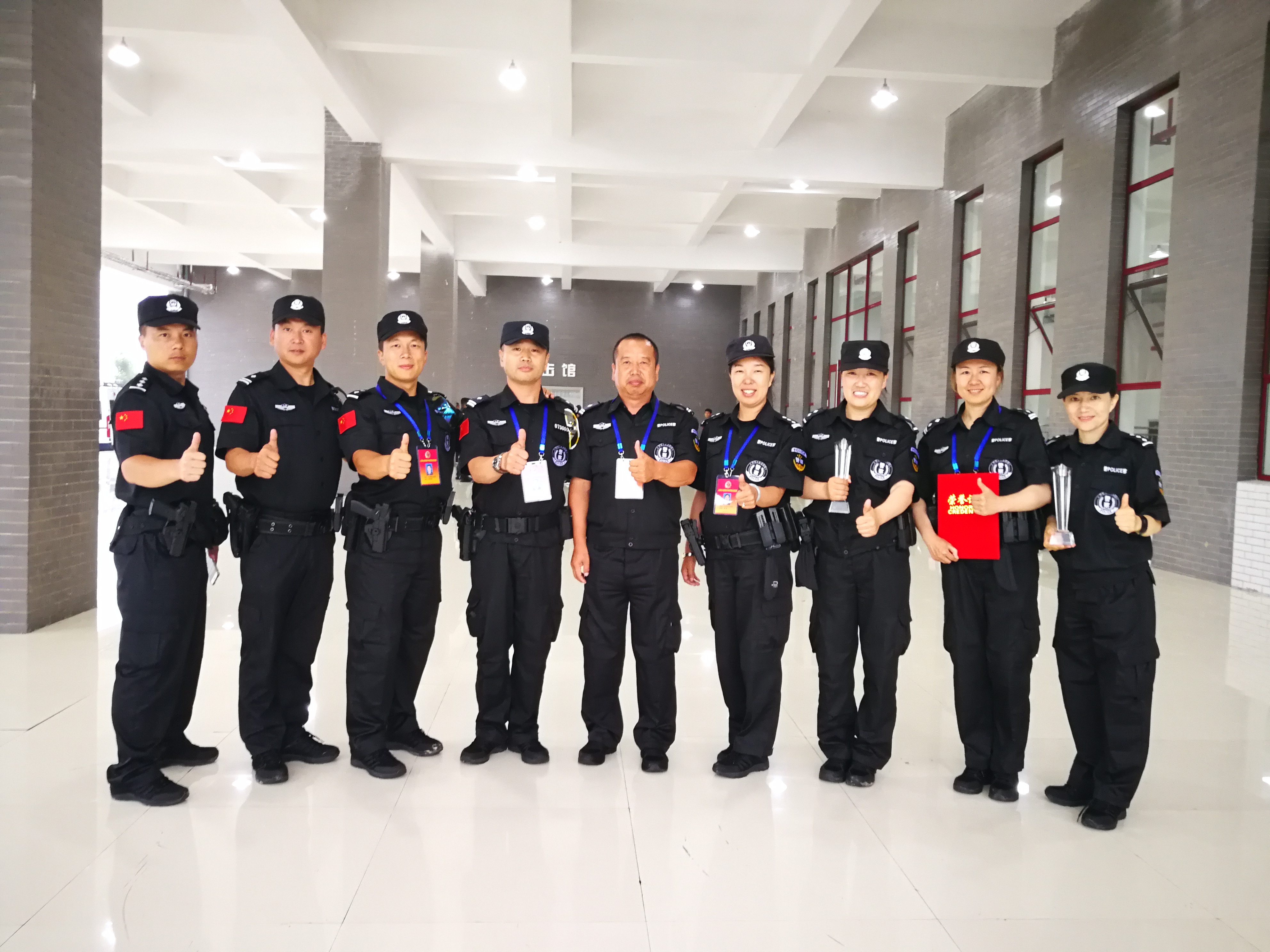 加拿大代表团在射击比赛中取得好成绩